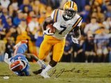 Leonard Fournette Signed LSU Tigers 16x20 Running Over Florida Photo-JSA W Auth