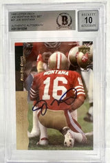 1995 Upper Deck Box Set #21 Joe Montana Auto SF 49ers BAS Autograph 10