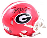 Champ Bailey Autographed Georgia Bulldogs Speed Mini Helmet-Beckett W Hologram