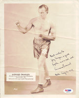 Armand Emanuel Autographed 8x10 Photo PSA/DNA #S42317