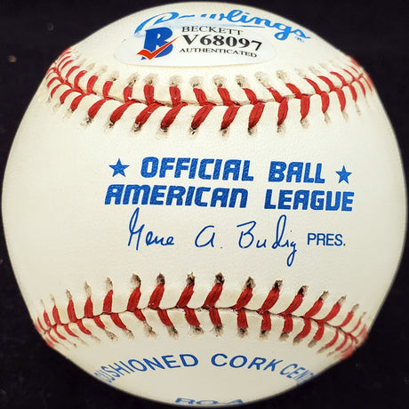 Albert Al "Bronk" Brancato Autographed Official AL Baseball Philadelphia A's "Philadelphia Athletics 1939-4-45" Beckett BAS #V68097