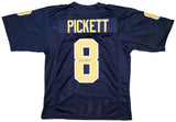 Pittsburgh Panthers Kenny Pickett Autographed Navy Jersey Beckett BAS QR Stock #202976