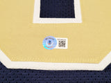 Pittsburgh Panthers Kenny Pickett Autographed Navy Jersey Beckett BAS QR Stock #202976