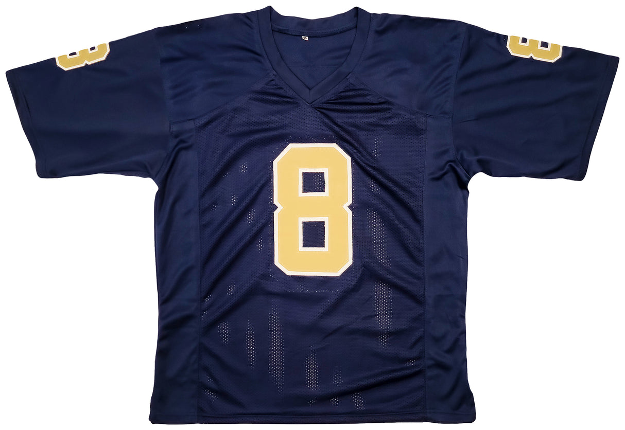 Pittsburgh Panthers Kenny Pickett Autographed Navy Jersey Beckett BAS QR Stock #202976