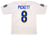 Pittsburgh Panthers Kenny Pickett Autographed White Jersey Beckett BAS QR Stock #202977