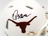 Quinn Ewers Autographed Texas Longhorns White Speed Mini Helmet Beckett BAS QR Stock #202908