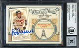 Rod Carew Autographed 2012 Topps Allen & Ginter What's In A Name Card #WIN63 California Angels Auto Grade Gem Mint 10 Beckett BAS #12751874