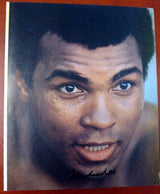 Muhammad Ali Autographed 9x11 Magazine Page Photo PSA/DNA #M52435