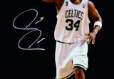 Paul Pierce Autographed Boston Celtics 16x20 Spotlight Pointing Photo - Fanatics