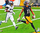 Chase Claypool Signed Pittsburgh Steelers 16x20 TD Vs. Eagles FP Photo- Beckett