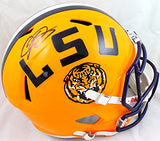 Odell Beckham Signed LSU Tigers F/S Speed Helmet-Beckett W Hologram *Black