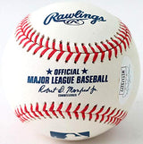 Andre Dawson Autographed Rawlings OML Baseball w/ 1977 NL ROY - JSA W Auth *Blue