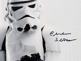 Chris Bunn Autographed 11x14 Photo From Movie w/ Stormtrooper - JSA Auth *Black