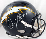 Doug Flutie Autographed F/S 88-06 Chargers Speed Authentic Helmet-Beckett W Holo