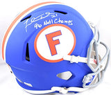 Fred Taylor Autographed Florida Gators Speed F/S Helmet w/Champs- Beckett W Holo