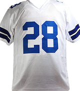 Darren Woodson Autographed White Pro Style Jersey w/ 3x SB Insc- Beckett W *Sil