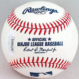 Charlie Sheen, Corbin Bernsen, Tom Berenger Autographed Rawlings OML Baseball w/ INSC- JSA W