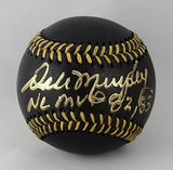 Dale Murphy Autographed Rawlings OML Black Baseball w/ NL MVP-Beckett