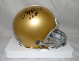 Paul Hornung Autographed Notre Dame Fighting Irish Riddell Mini Helmet- JSA W