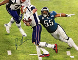 Brandon Graham Signed 16x20 Philadelphia Eagles SB52 Strip Sack Photo JSA