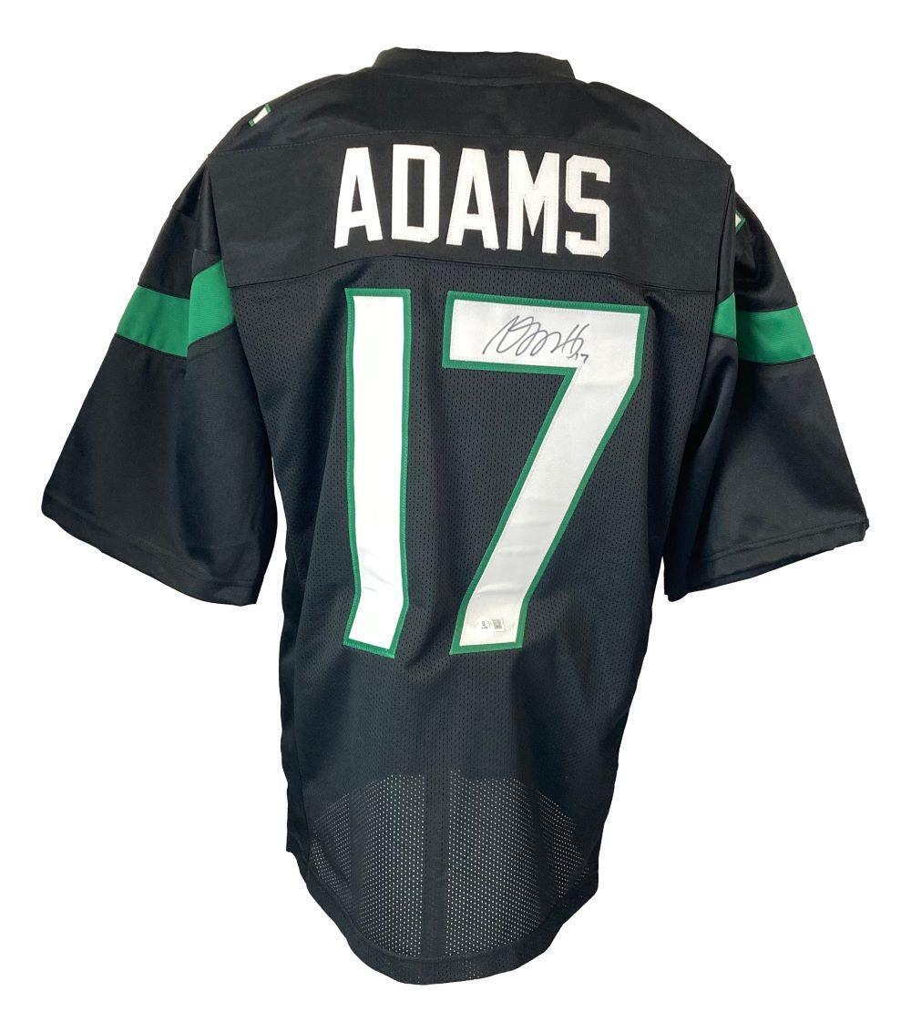 Davante Adams New York Signed Black Football Jersey BAS