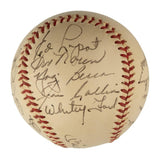 1953 New York Yankees Signed Baseball Mickey Mantle Yogi Berra & More PSA LOA