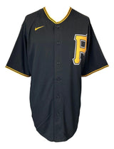 Paul Skenes Signed Pittsburgh Pirates Black Nike Replica Jersey MLB Hologram