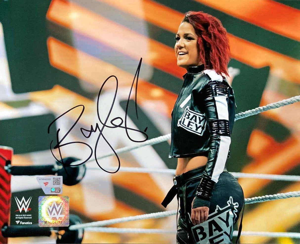 Bayley Signed 8x10 WWE Photo Fanatics