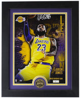 LeBron James Framed 8x10 Limited Edition L.A. Lakers Photo Highland Mint - Sports Integrity