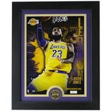 LeBron James Framed 8x10 Limited Edition L.A. Lakers Photo Highland Mint - Sports Integrity