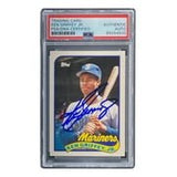 Ken Griffey Jr Signed Mariners 1989 Topps #41T Rookie Card PSA/DNA - Sports Integrity