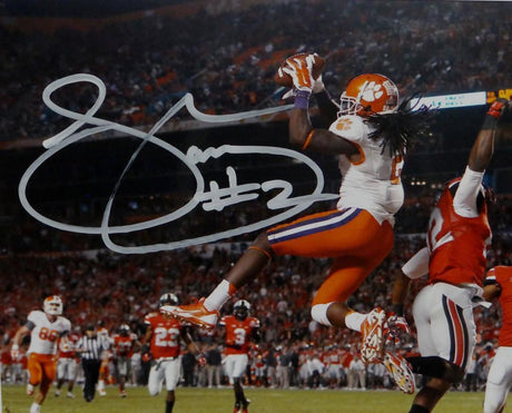 Sammy Watkins Autographed Clemson Tigers 8x10 Catch in Air Photo- JSA W Auth