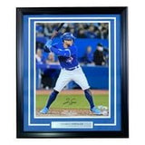 George Springer Signed Framed 16x20 Toronto Blue Jays Photo Fanatics - Sports Integrity