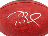 Tom Brady Autographed Official NFL Leather Super Bowl XXXIX Logo Football Fanatics Holo #AA0104080