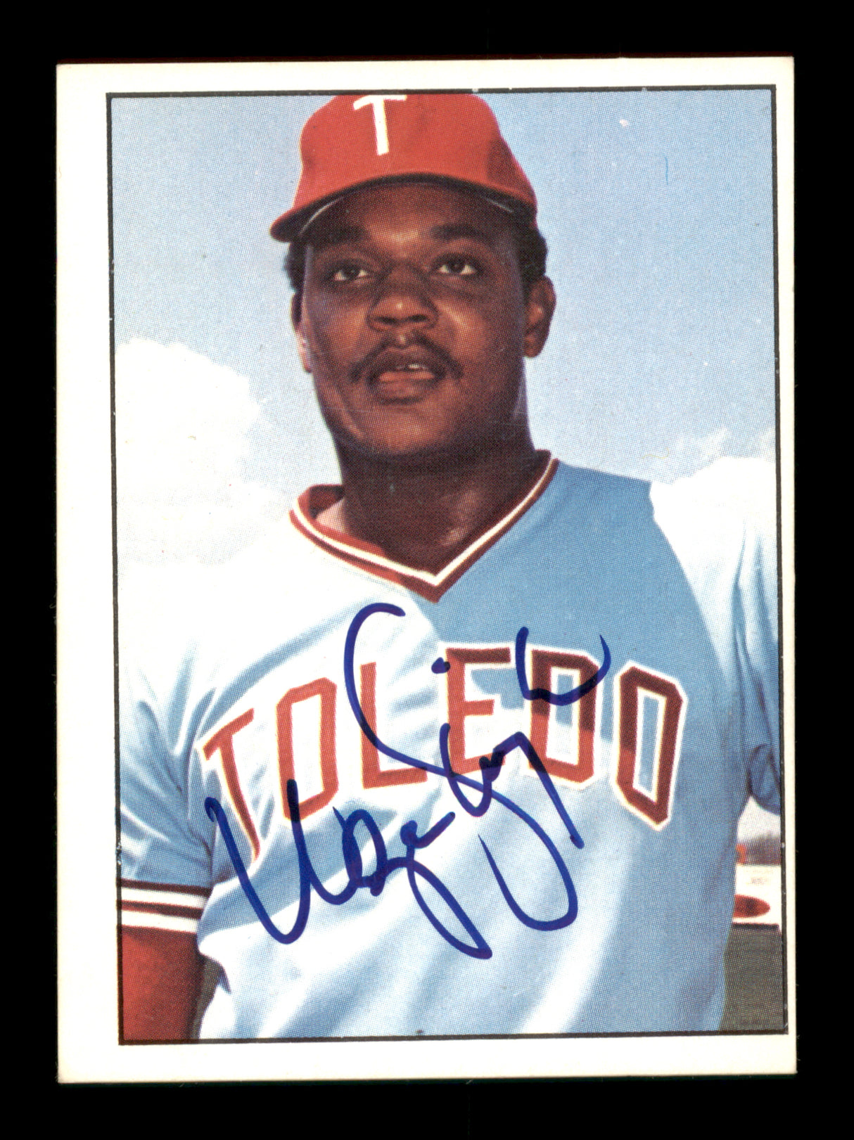 Wayne Simpson Autographed 1975 SSPC Card #599 Philadelphia Phillies SKU #204579