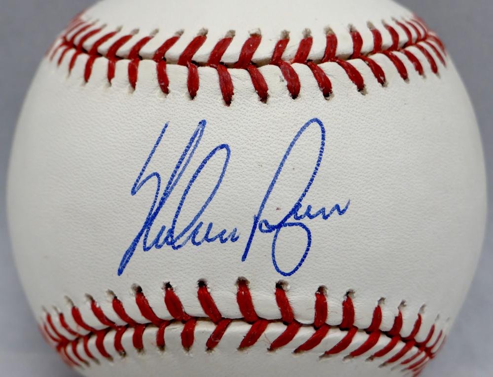 Nolan Ryan Autographed Rawlings OML Baseball- JSA Authenticated