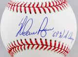 Nolan Ryan Autographed Rawlings OML Baseball W/ 69 WS Champs - AIV Hologram