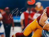 Ryan Kerrigan Autographed Redskins 16x20 Sacking Romo Photo- JSA W Auth