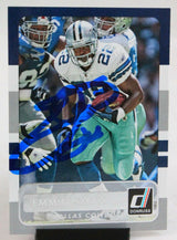 2015 Donruss #167 Emmitt Smith Cowboys Autograph Beckett Witness