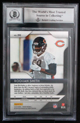 2018 Panini Prizm #242 Roquan Smith Chicago Bears BAS Autograph 10