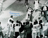 Bill Mazeroski Signed 16x20 1960 GW WS Home Run Celebration Photo-JSA W *Blue