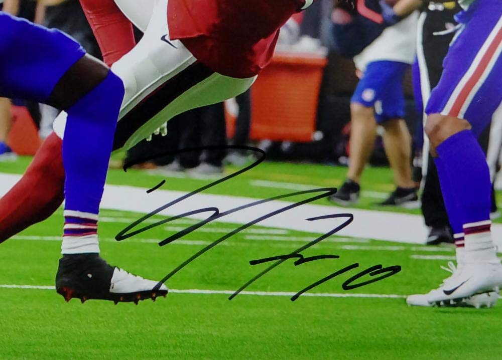 DeAndre Hopkins Signed Texans 16x20 Catch vs Bills PF Photo- JSA W Auth *Black