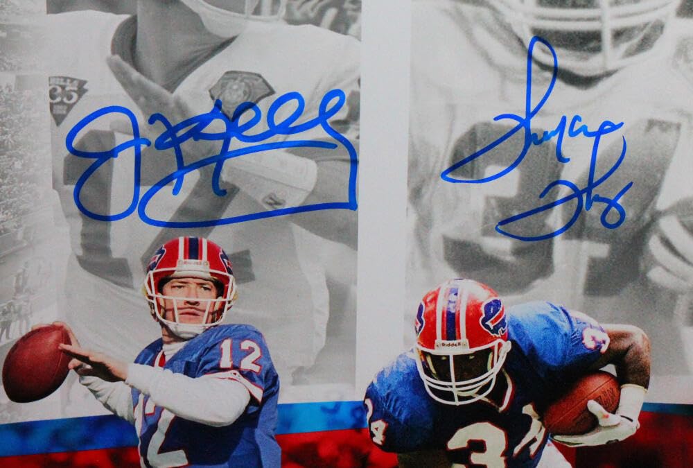 Kelly, Thomas, Reed Autographed Custom Art 16x20 FP Photo-Beckett W *Blue