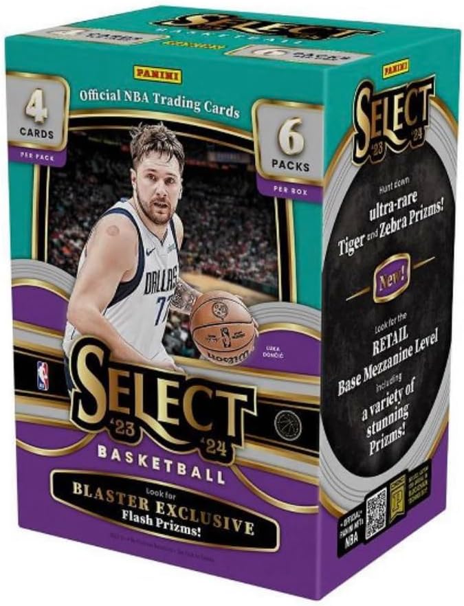 2023/24 Panini Select Basketball Blaster Box Stock #230270