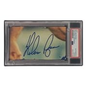 Nolan Ryan Signed Slabbed Texas Rangers Cut Signature PSA/DNA 85076338 - Sports Integrity