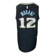 Ja Morant Signed Memphis Grizzlies Black Nike Swingman Jersey BAS - Sports Integrity