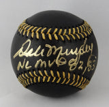 Dale Murphy Autographed Rawlings OML Black Baseball w/ NL MVP-Beckett