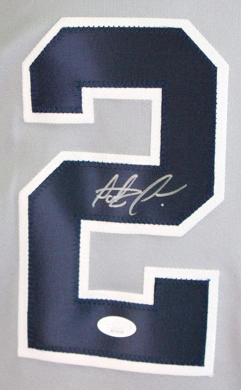 Fernando Tatis Jr. Autographed San Diego Padres Grey Majestic Jersey-JSA *Silver