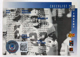 1996 Donruss Checklist #240 Emmitt Smith Cowboys Autograph Beckett Witness