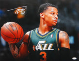 Trey Burke Autographed 16x20 Up Close Photo-JSA W Authenticated